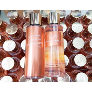Xịt thơm toàn thân Victoria's Secret Amber Romance 250 ml chai tròn của Mỹ