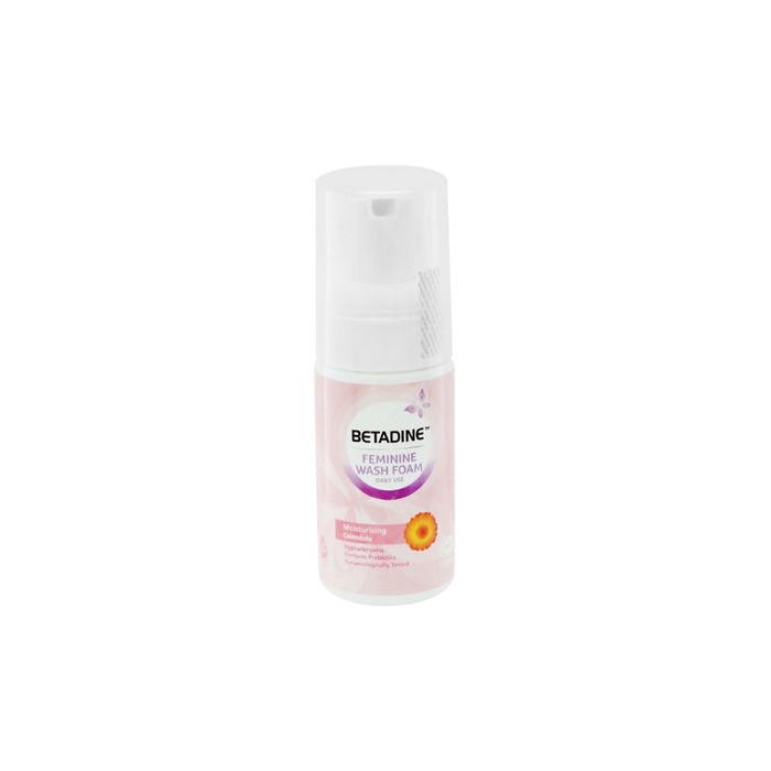 Bọt vệ sinh phụ nữ Betadine Moisturising Calendula kháng khuẩn 100ml