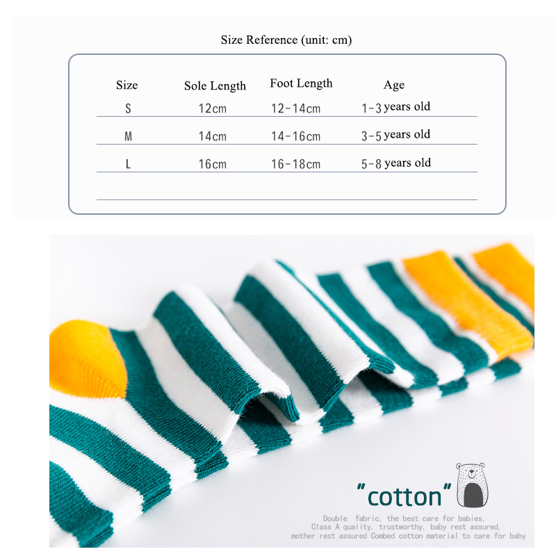Colorful Sweet Striprd Dotted Cotton Girls Baby Kids Calf Socks Fashion Cute Soft High Socks Children Long Socks