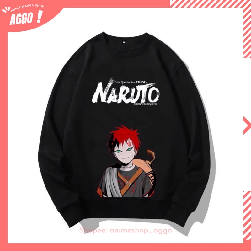 Áo Sweater Nỉ Dài Tay Uchiha Itachi Naruto Nam Nữ Đủ Size Cực HOT