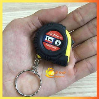 Móc khóa thước rút mini 1m V2 siêu tiện ích