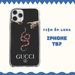 Ốp lưng GUCCI rắn chia cắt nắm lấy tay anh cho Iphone 5 6 7 8 Plus 11 12 Pro Max X Xr SUPPOD00092