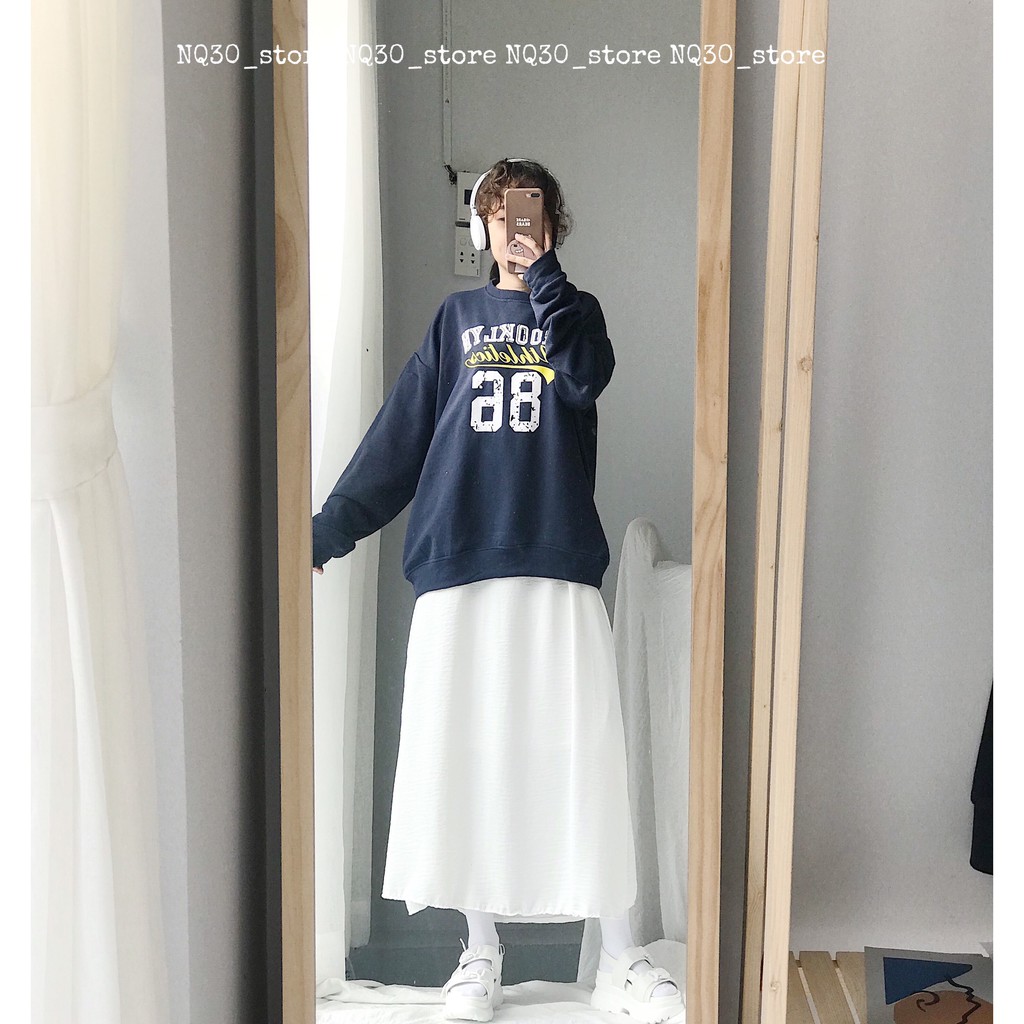 Áo Sweater NQ30 Nỉ Da Cá In 86 Form Rộng Nam Nữ Unisex | BigBuy360 - bigbuy360.vn