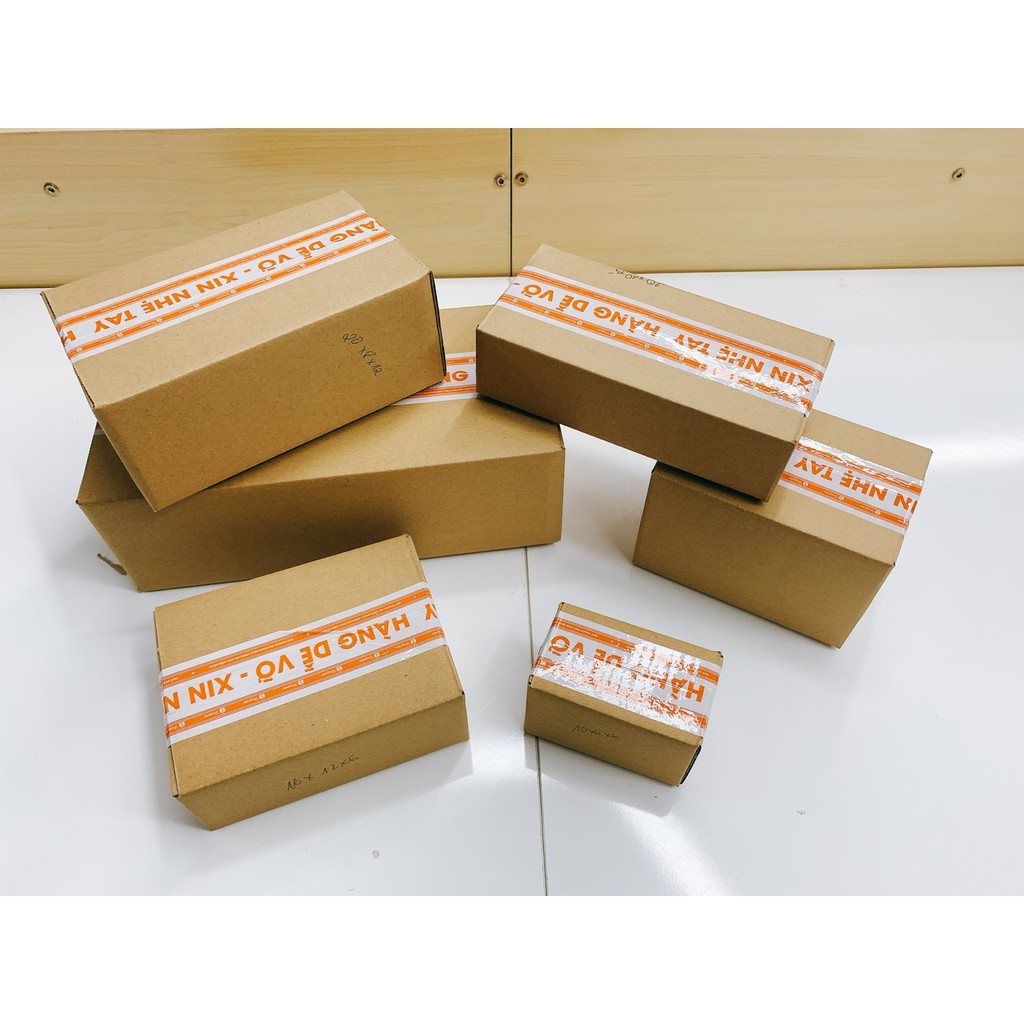 30x20x10 cm / Sỉ hộp carton đóng hàng giá rẻ / cacton 3 lớp sóng B