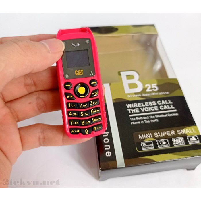 Điện thoại mini siêu nhỏ BM25, thay đổi giọng nói, 2 sim nghe gọi