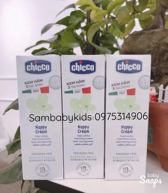 Kem Trị Hăm 3 Tác Động CHICCO