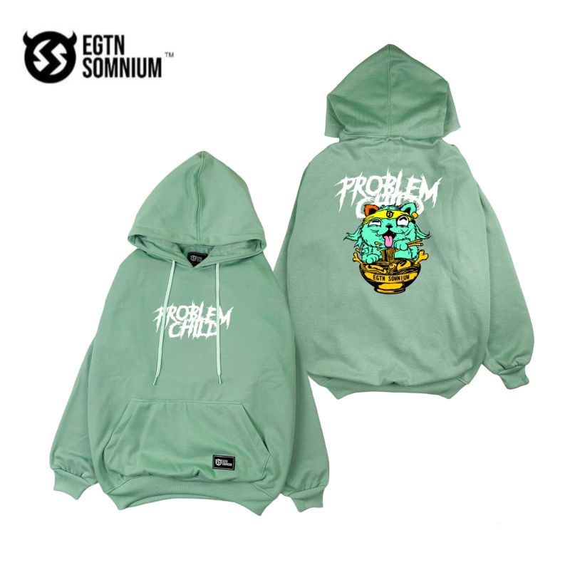 Eighty Nine - Áo Hoodie Jumper Sweater Màu Xanh Bạc Hà Chất Liệu Cotton Lông Cừu Cao Cấp Có Thể Trả Được Cho Nam Và Nữ