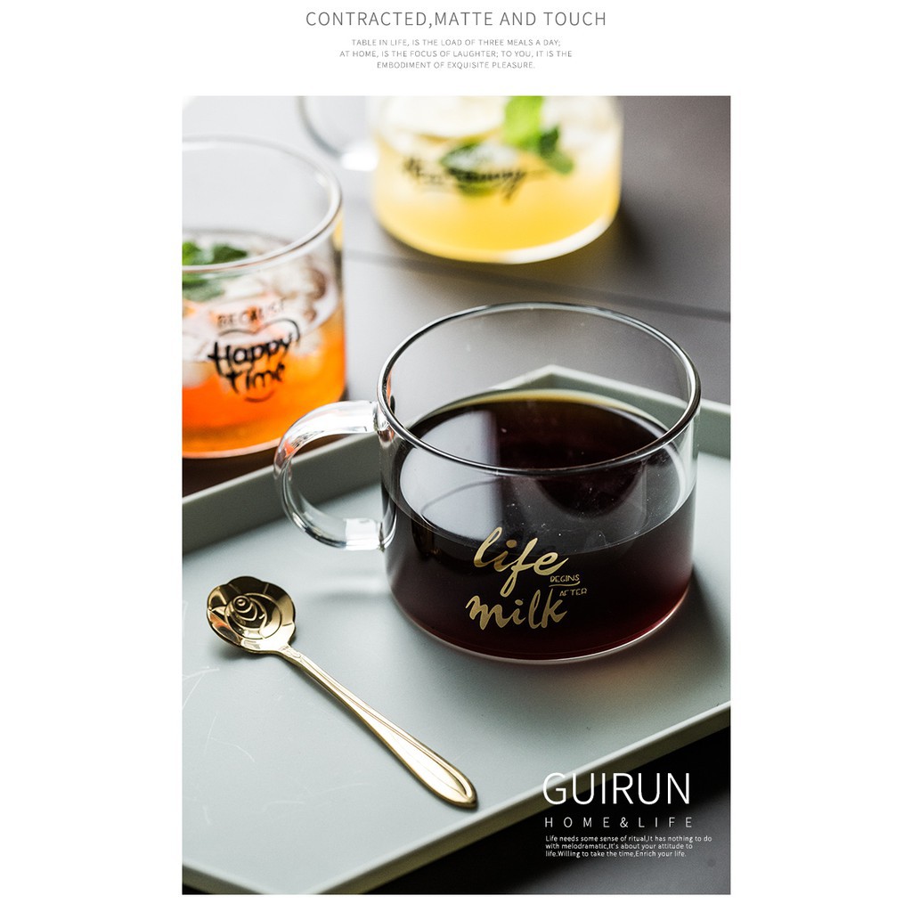 Thìa inox mạ vàng PVD, thìa inox sakura hình hoa cách điệu | BigBuy360 - bigbuy360.vn