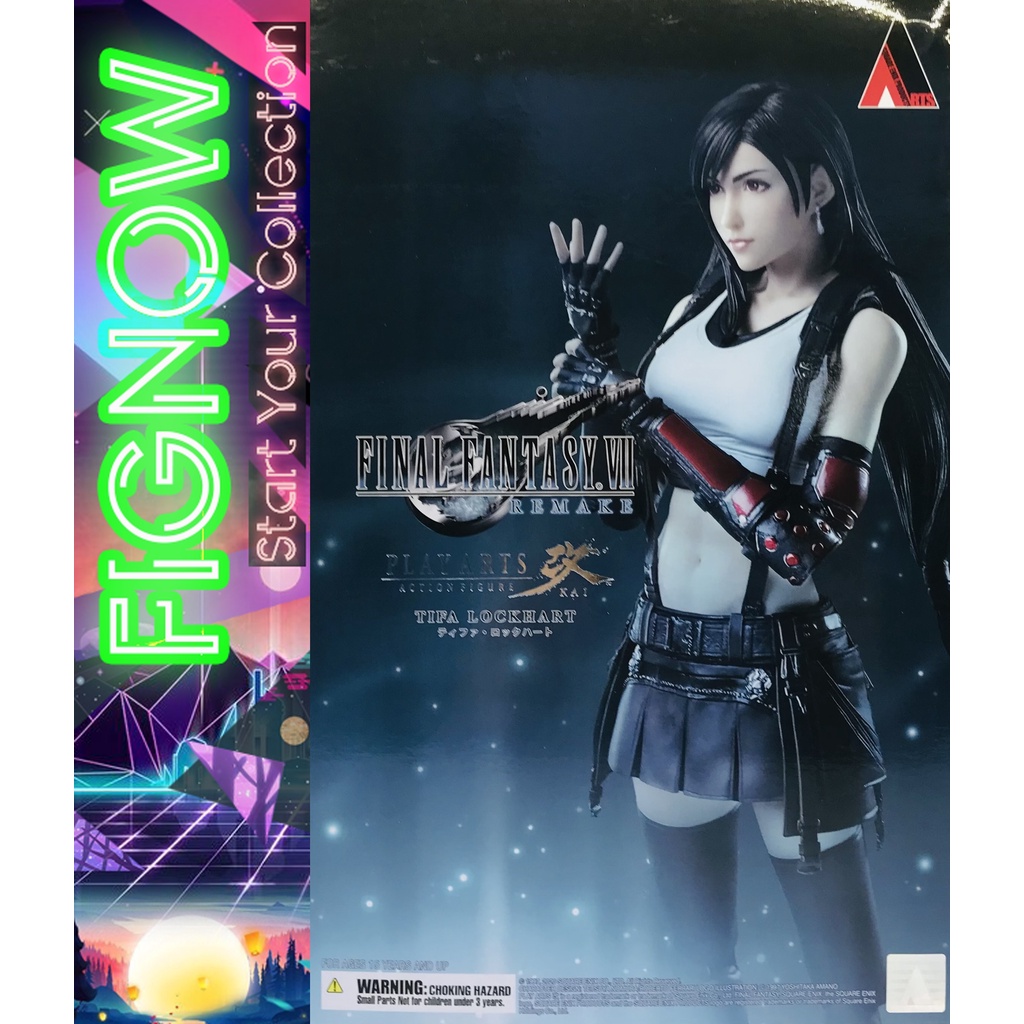 [NEW] Mô hình đồ chơi chính hãng Play Arts Kai Tifa Lockhart Final Fantasy 7 Japan Version - New Face