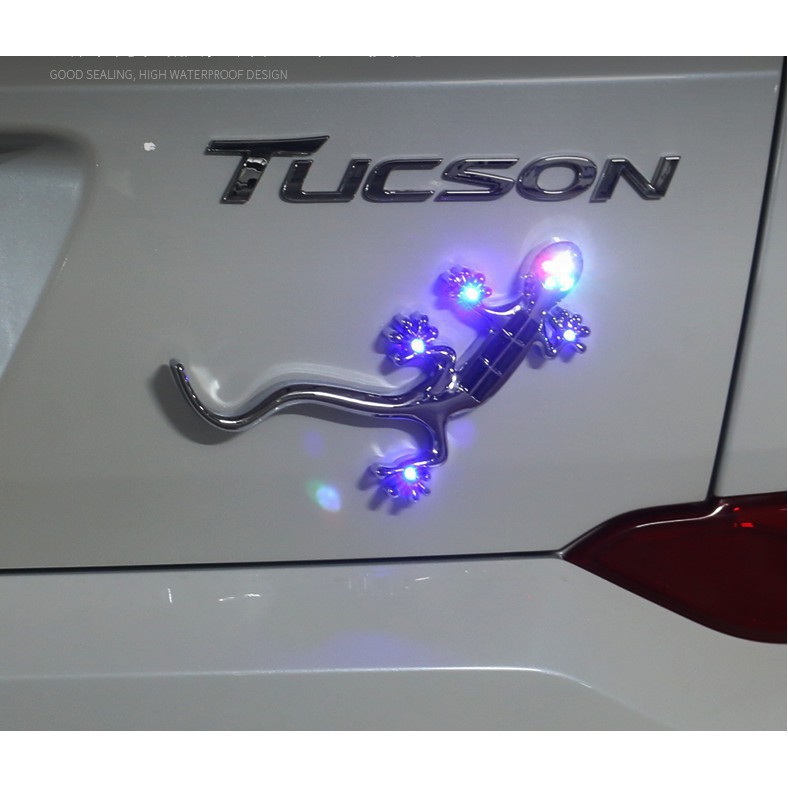 1 Miếng Dán 3d Dạ Quang Trang Trí Xe Hơi