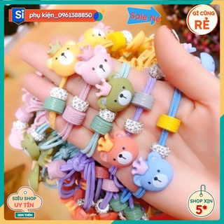 Sỉ 10 buộc tóc hình trái cây nhỏ  27k