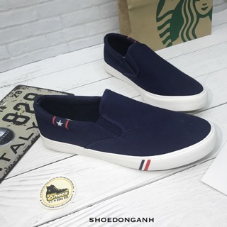 Giày Slipon vải nam thời trang siêu bền siêu êm