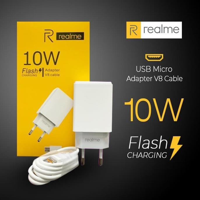REALME Cục Sạc Nhanh Vooc 10 Watt 20 Watt 30 Watt 50 Watt 2A V8 Micro Usb 2Ampere