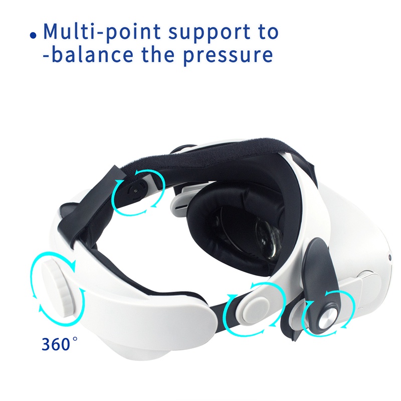 Dây Đeo Đầu Halo Có Thể Điều Chỉnh Phù Hợp Cho Kính Thực Tế Ảo Oculus Quest 2 VR