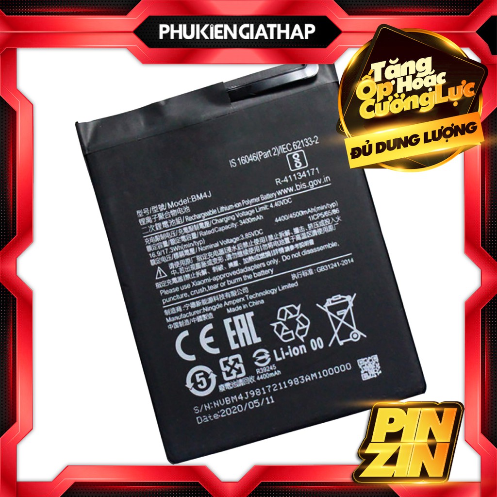 Pin Xiaoi Redmi Note 8 Pro BM4J - 4500mAh