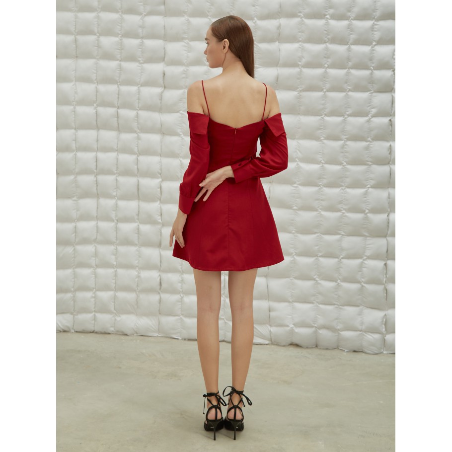 COCO SIN - Đầm 2 Dây Đỏ Twist Nơ | BigBuy360 - bigbuy360.vn