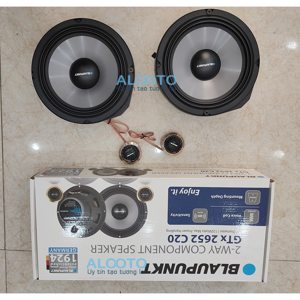 Loa cánh Blaupunkt GTX 2652 C20 6.5 icnh. Tặng kèm dưỡng loa Honda