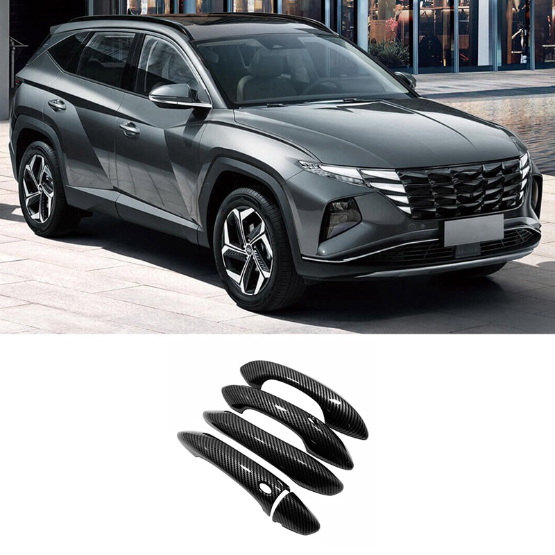 Miếng dán tay nắm cửa xe hơi Hyundai Tucson 5 N Line NX4 2021 2022 A