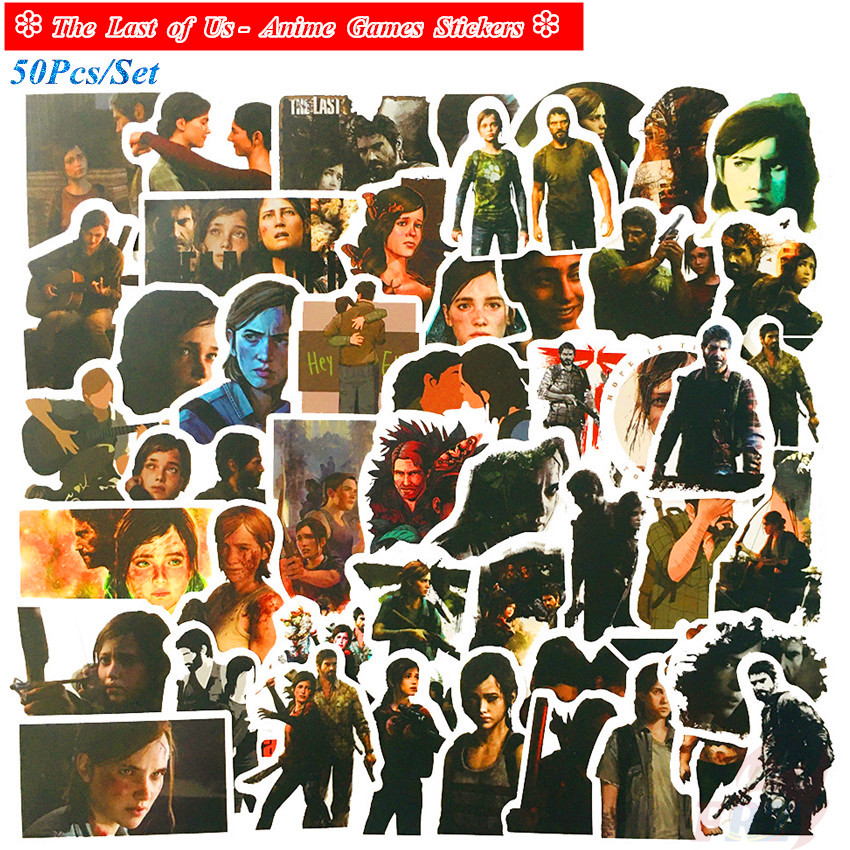 ❉ The Last of Us Series 03 Stickers ❉ 50Pcs/Set DIY Fashion Waterproof Decals Doodle Stickers