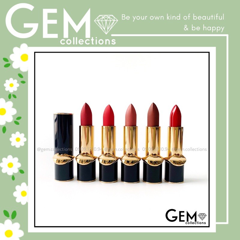 Son lì Pat McGrath MatteTrance màu Elson, Elson 2, Flesh 5, Omi, Guinevere, Obsessed