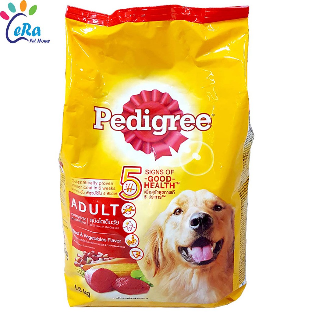 Thức Ăn Pedigree Chó Lớn 1.5 kg