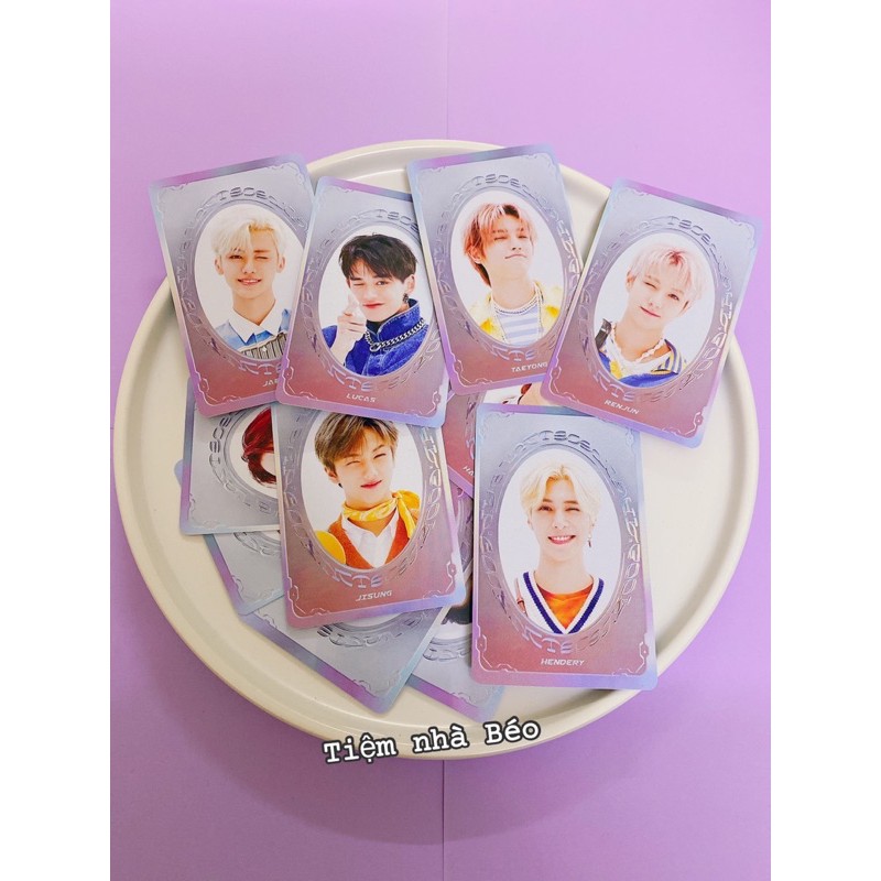 Card bạc hàng pha ke nhóm nhạc NCT