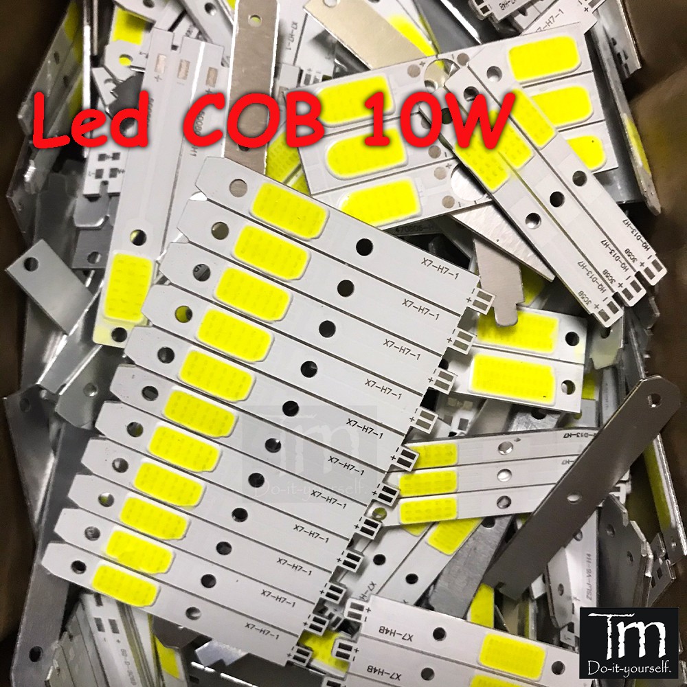 10 Chiếc Chip LED COB Pha Oto 10W