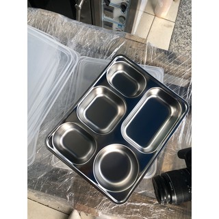 Khay đựng cơm inox 5 ngăn