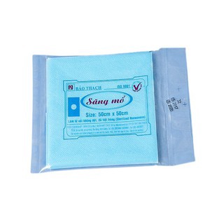 Combo 10 cái săng mỗ bảo thạch 50x50 có lỗ và không lỗ