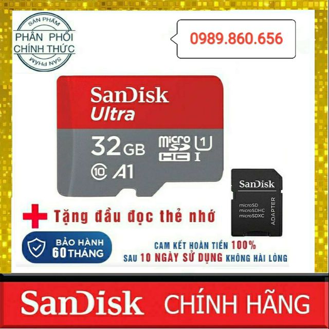 Thẻ nhớ SanDick Ultra 32GB Upto chính hãng 100MB/s 667x, BH 1 đổi 1 | BigBuy360 - bigbuy360.vn