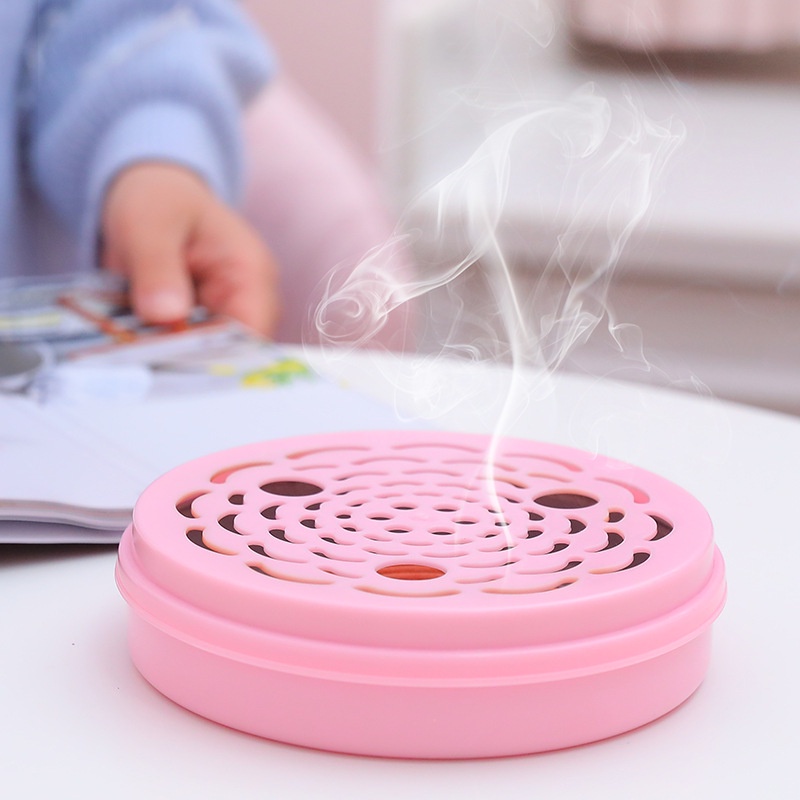 Hộp Đựng Nhang Muỗi Thép Không Gỉ Có Nắp