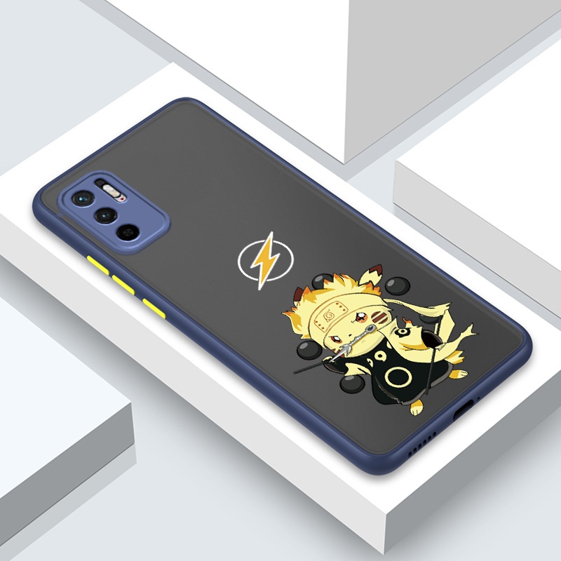 Ốp Điện Thoại Họa Tiết Pikachu Naruto Dễ Thương Cho Xiaomi Redmi Note 10 10S Pro 2 5G For Soft Case Phone Casing Camera Lens Protector Full Cover simple Silicone Cases mobile covers