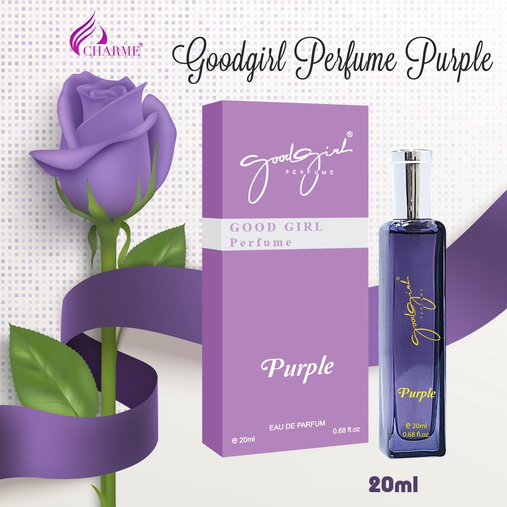 Nước hoa nữ Charme Good Girl 20ml - Màu Tím