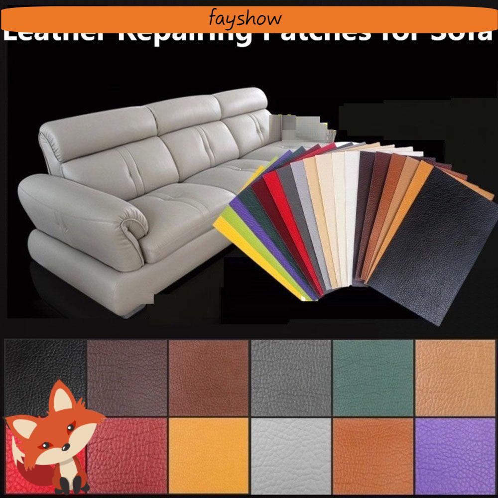 Miếng Dán Da PU Nhiều Màu Sắc Dùng Trang Trí Ghế Sofa DIY