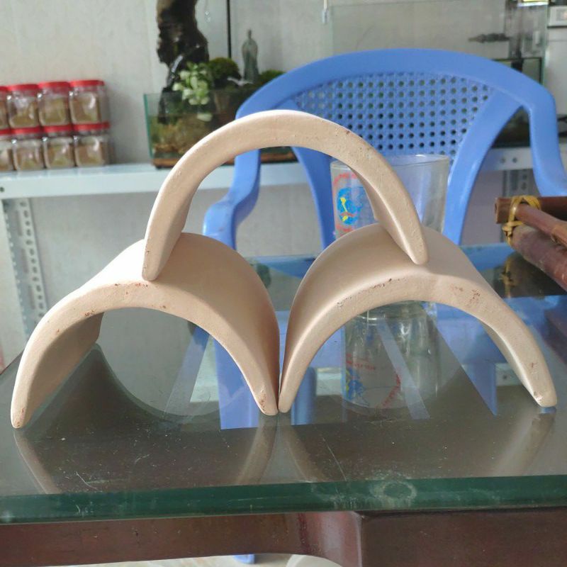 . Hang gốm vòm trang trí hồ pleco sz to