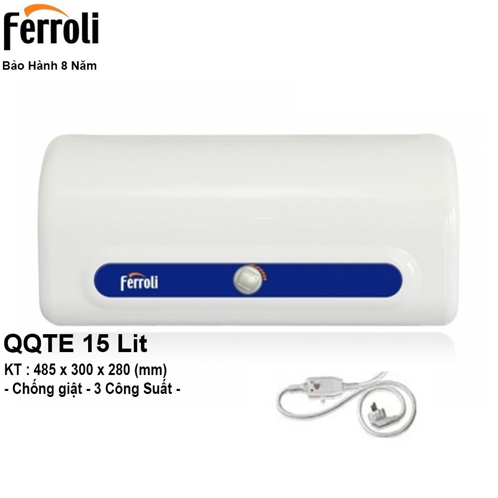 Bình nước nóng Ferroli QQTE 15L