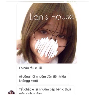 ( Nâu rêu ) Thuốc nhuộm tóc