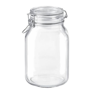 HŨ THỦY TINH NẮP CÀI Fido(Bormioli Rocco) 2000ml