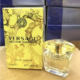 Nước hoa nữ mini Versace Yellow Diamond EDT (5ml)