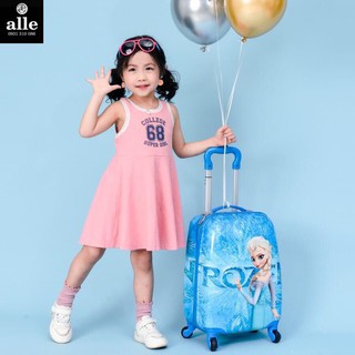 Vali bé gái siêu đáng yêu dễ thương, nhựa cao cấp