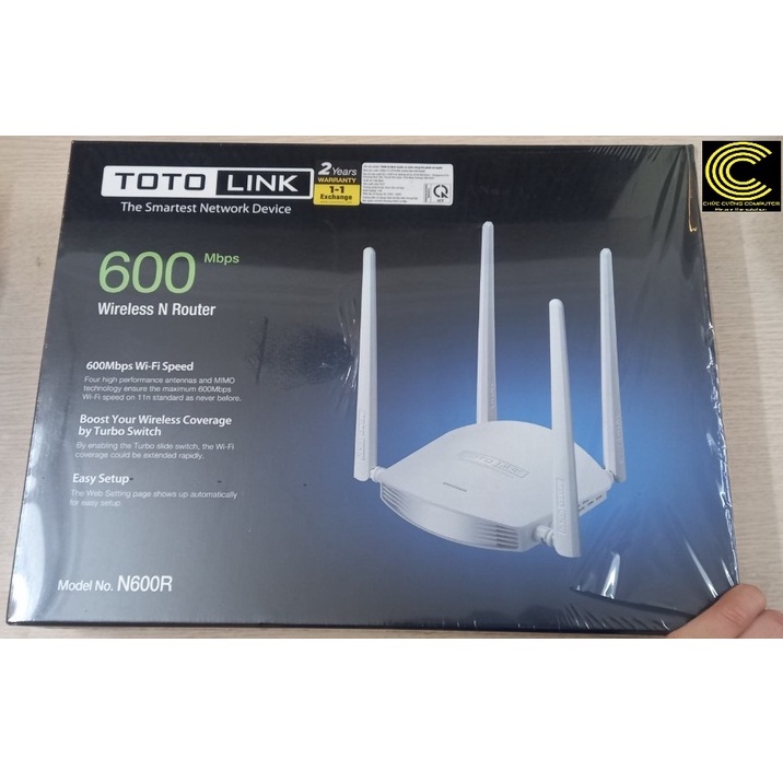 Bộ phát Wifi Totolink N600R-600Mps