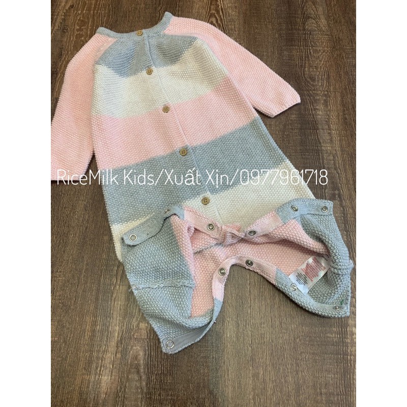Body Len Phối Màu Primark xuất dư xịn cho bé