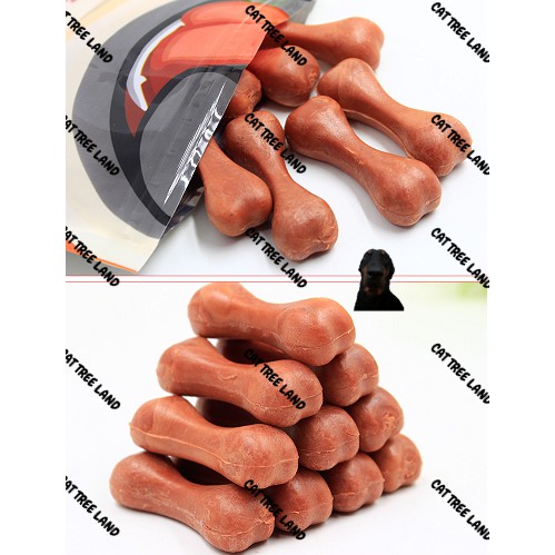 XƯƠNG GẶM CHO CHÓ BIG TONGUE DENTAL BONE 100G 10 QUE (SNACK THƯỞNG CANXI ORGO CHÓ ĂN VẶT) - THỨC ĂN CHÓ CON SPIRIT