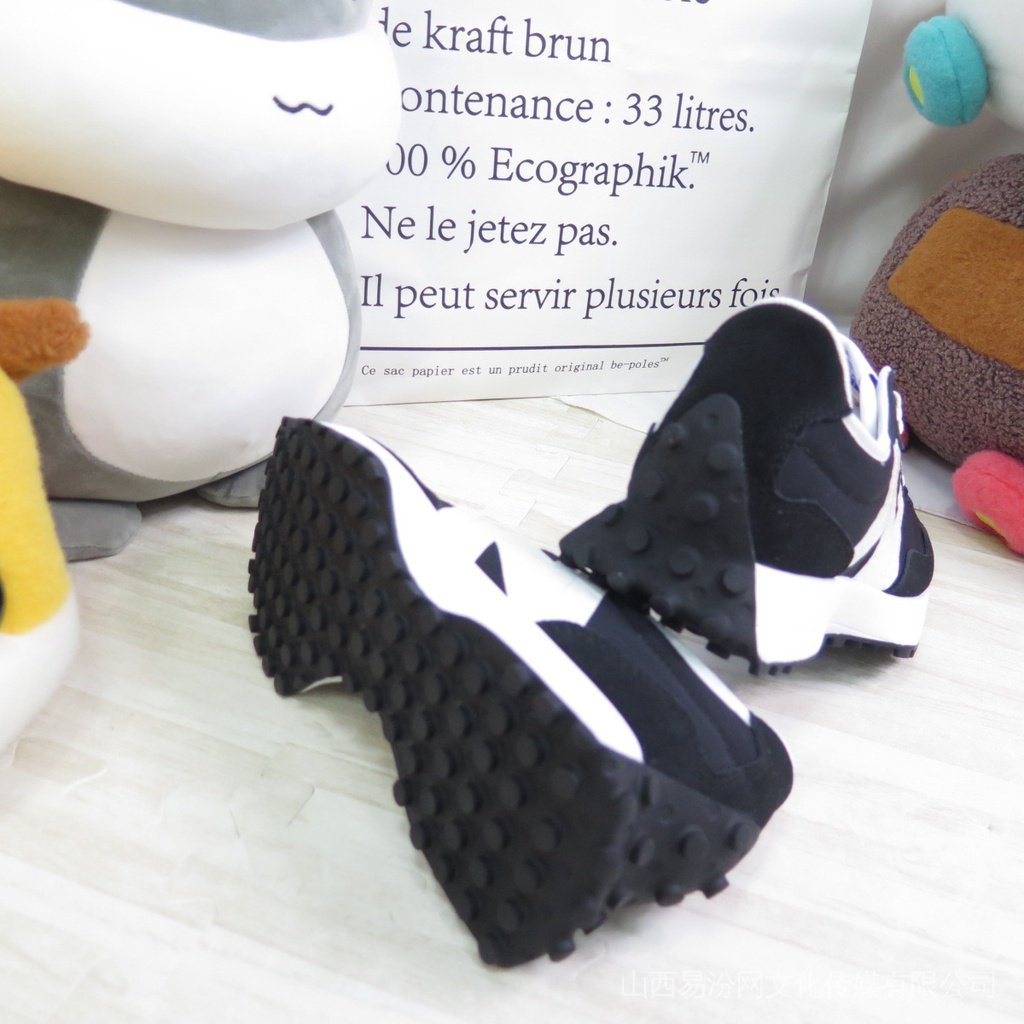 🍭 Giày Thể Thao New Balance 327 ms327lf1 Màu Trắng Đen Năng Động Thời Trang Dành Cho Cả Nam Và Nữ