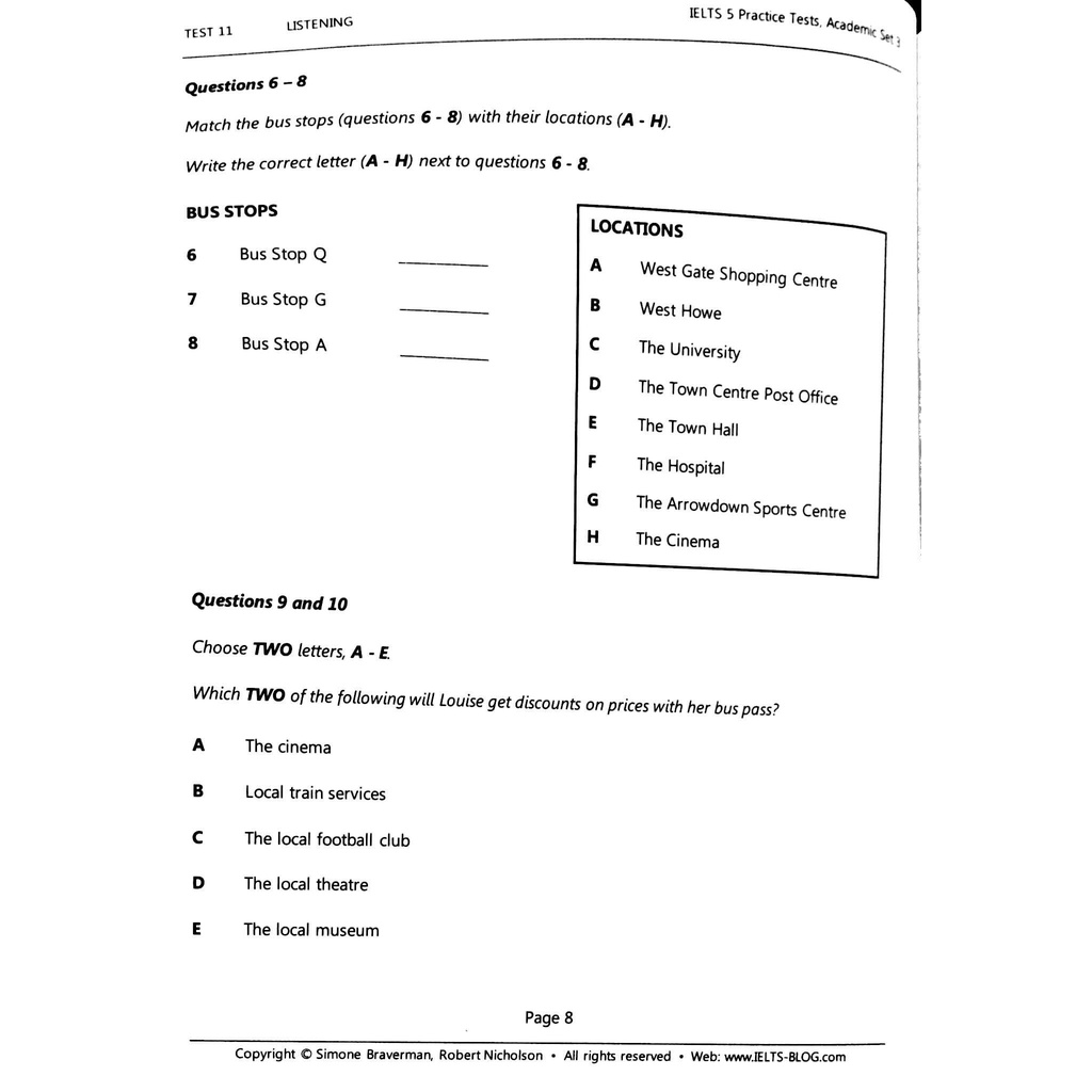 Sách Zenbooks - Academic Set 3 - Test No.11-15 - Ielts 5 Practice Tests (Mai Lan Hương)