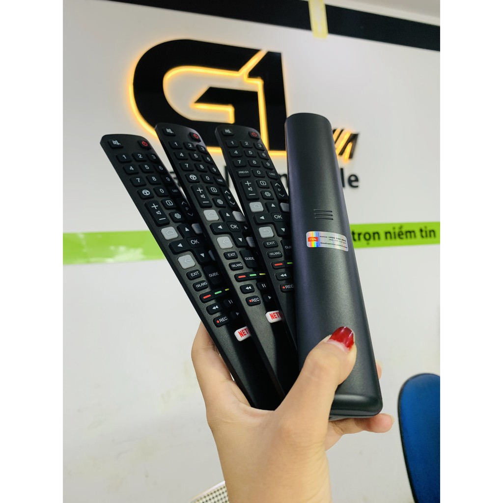 Điều khiển tv TCL smart 4K chính hãng