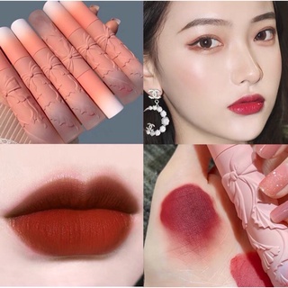 Son nơ hồng Handmade đỏ nâu - đỏ đất - đỏ gạch - đỏ cam đủ màu