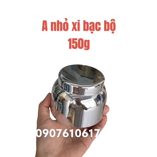 Hủ A xi bộ vàng, bạc đựng 120-150g kem