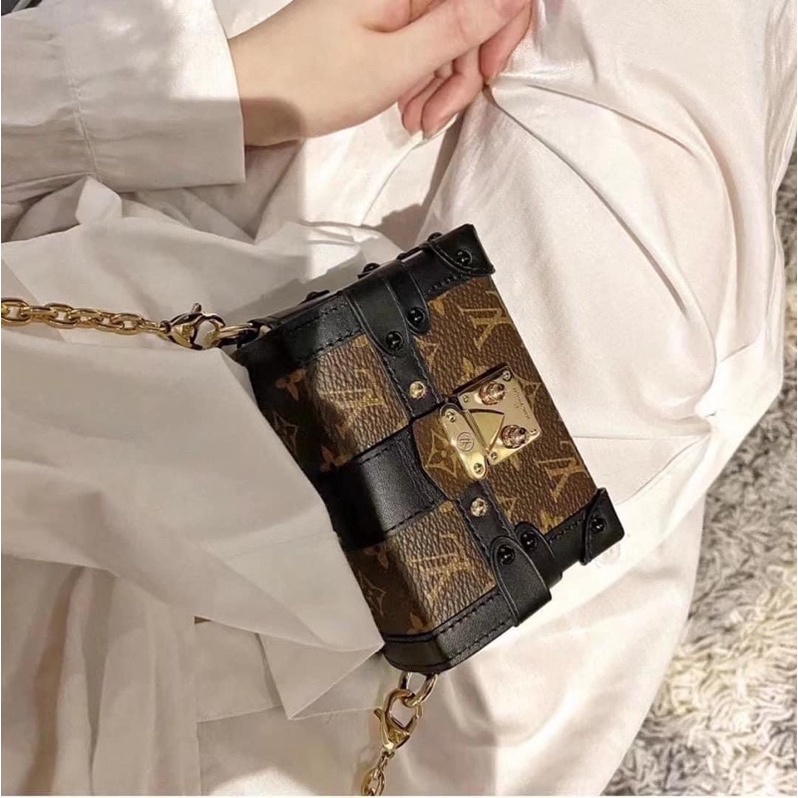 Túi nhỏ LV Trunk Nano hoa nâu fullbox-phukien.changshouse
