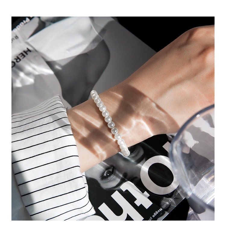 [FreeShip] Lắc tay vòng tay nữ titan chuỗi hạt H9-209 - CAM KẾT KHÔNG BAY MÀU